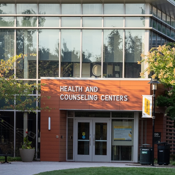 health and counseling center building exterior