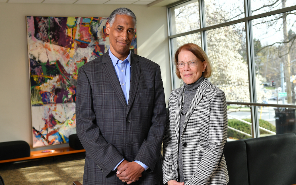Barbara Hill and Ancelmo Lopes