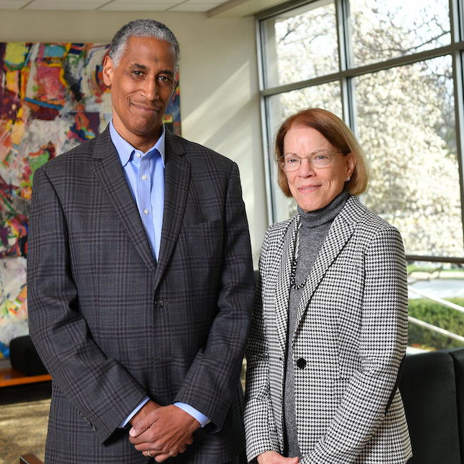 Barbara Hill and Ancelmo Lopes