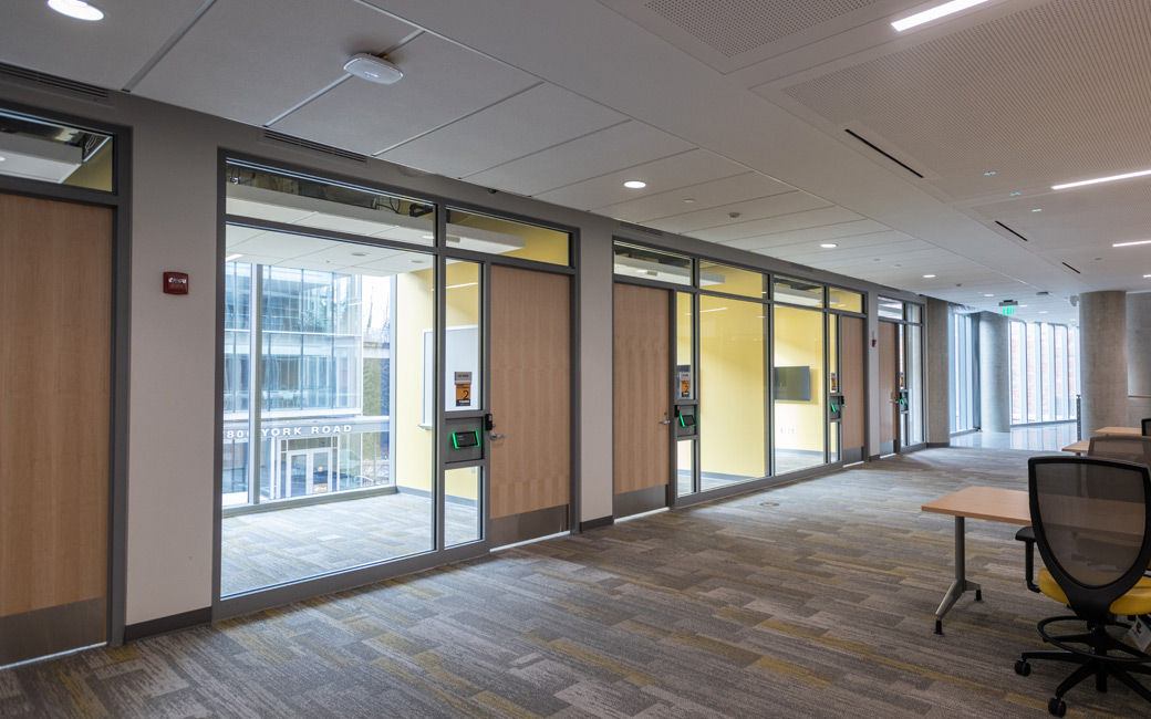 Study areas in new Science Complex