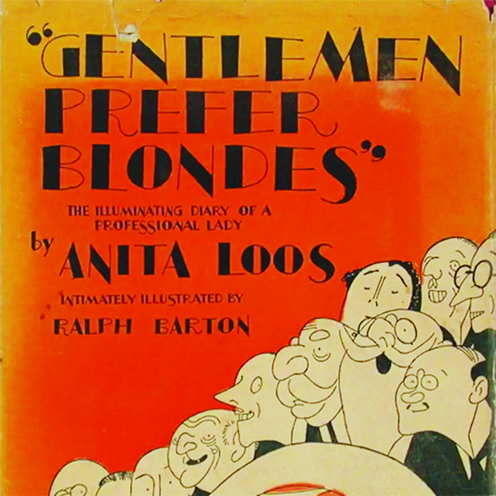Gentlemen Prefer Blondes book cover
