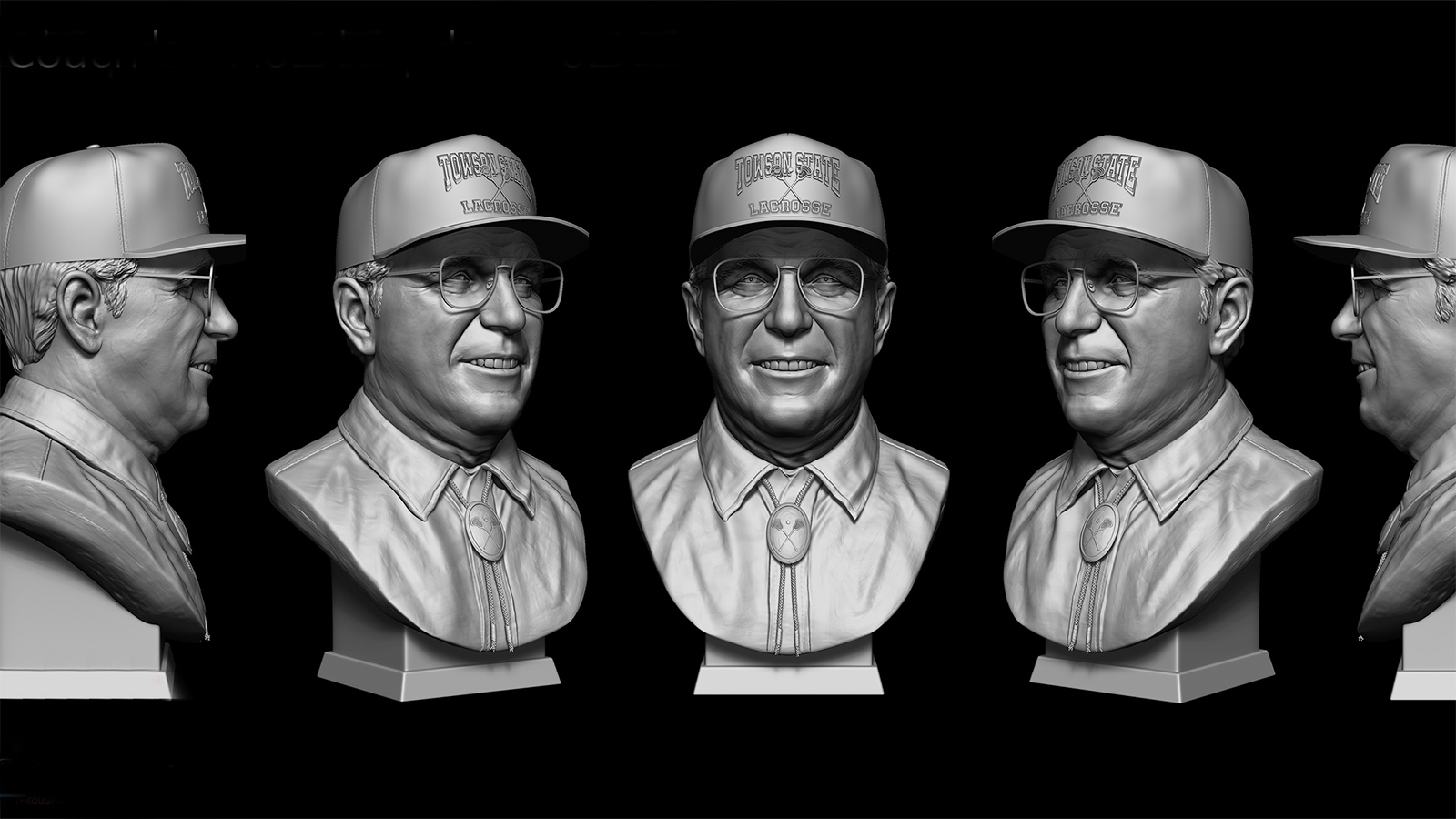 busts of Carl Runk
