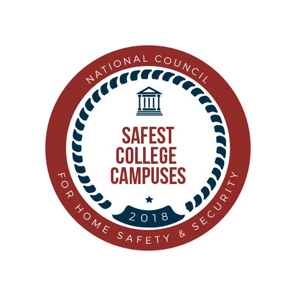 Safest College Campuses seal