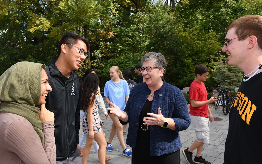 Towson University President Kim Schatzel