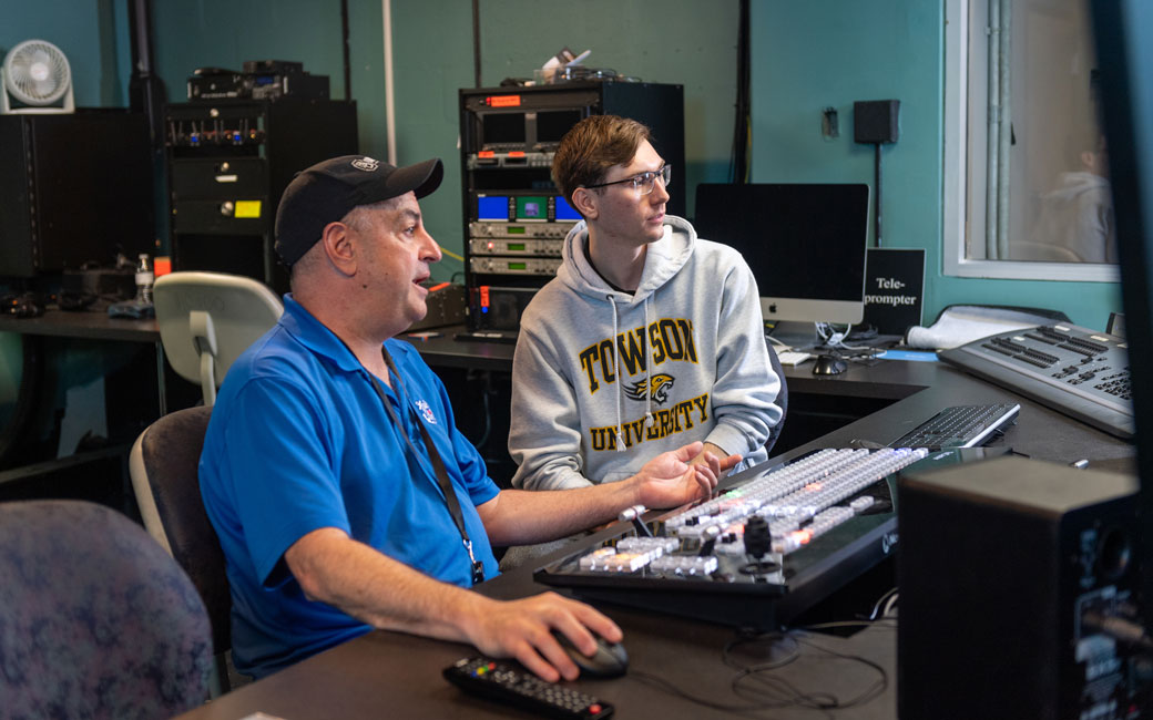 Sean Hanner with Dr. David Reiss