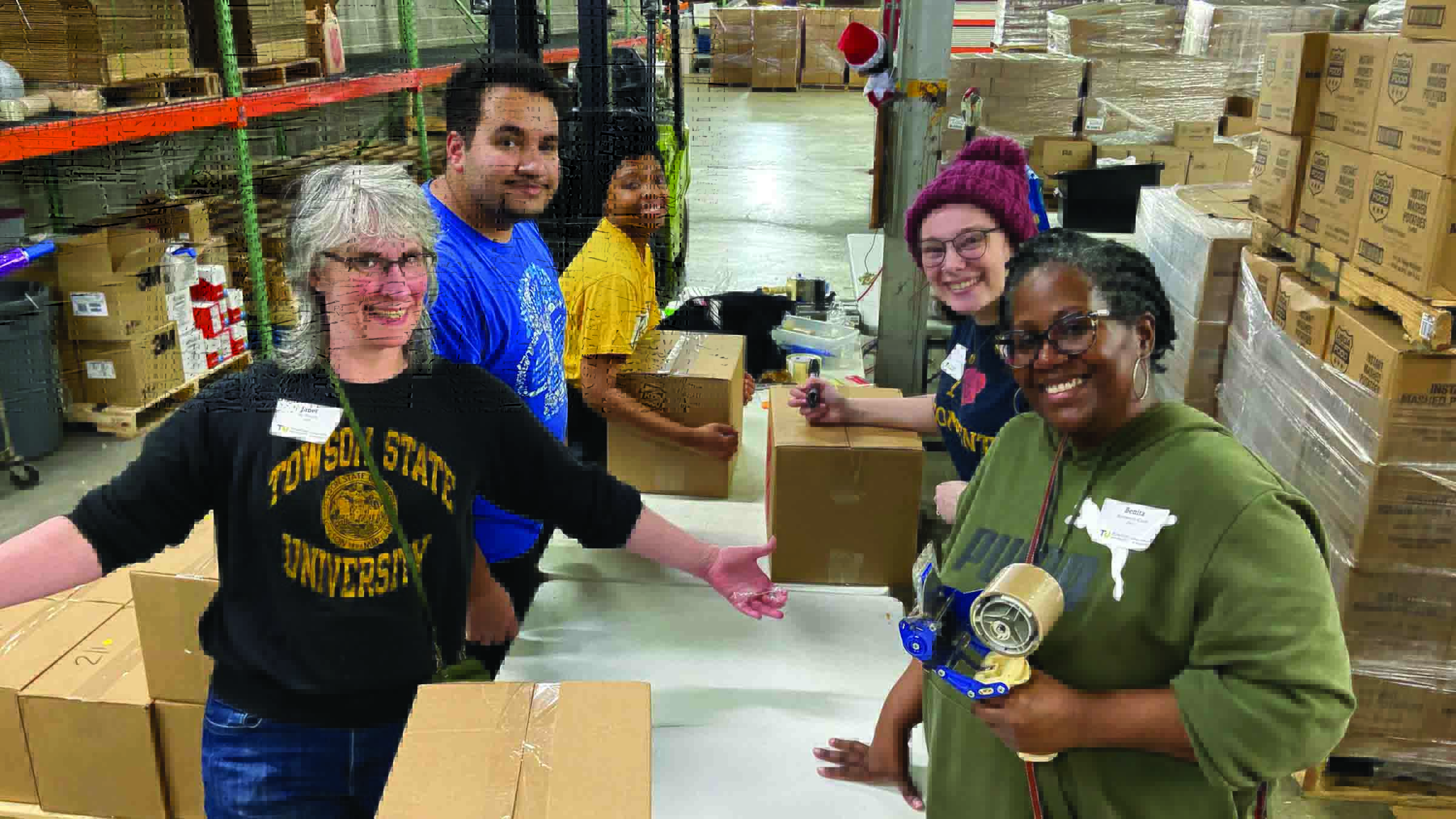 Janet St. Pierre, Michael St. Pierre, Jessica Harris, Jacqueline Zecher and Benita Bazemore-Cook 