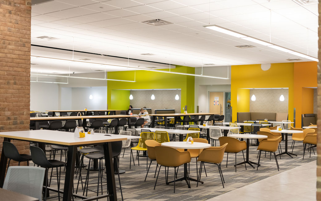 New seating space at the University Union