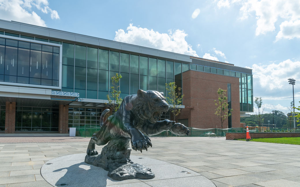 The new front entrance of the University Union