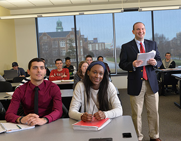 Professor Lazar and his students