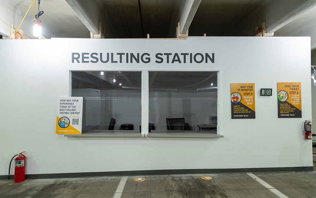 Resulting station window