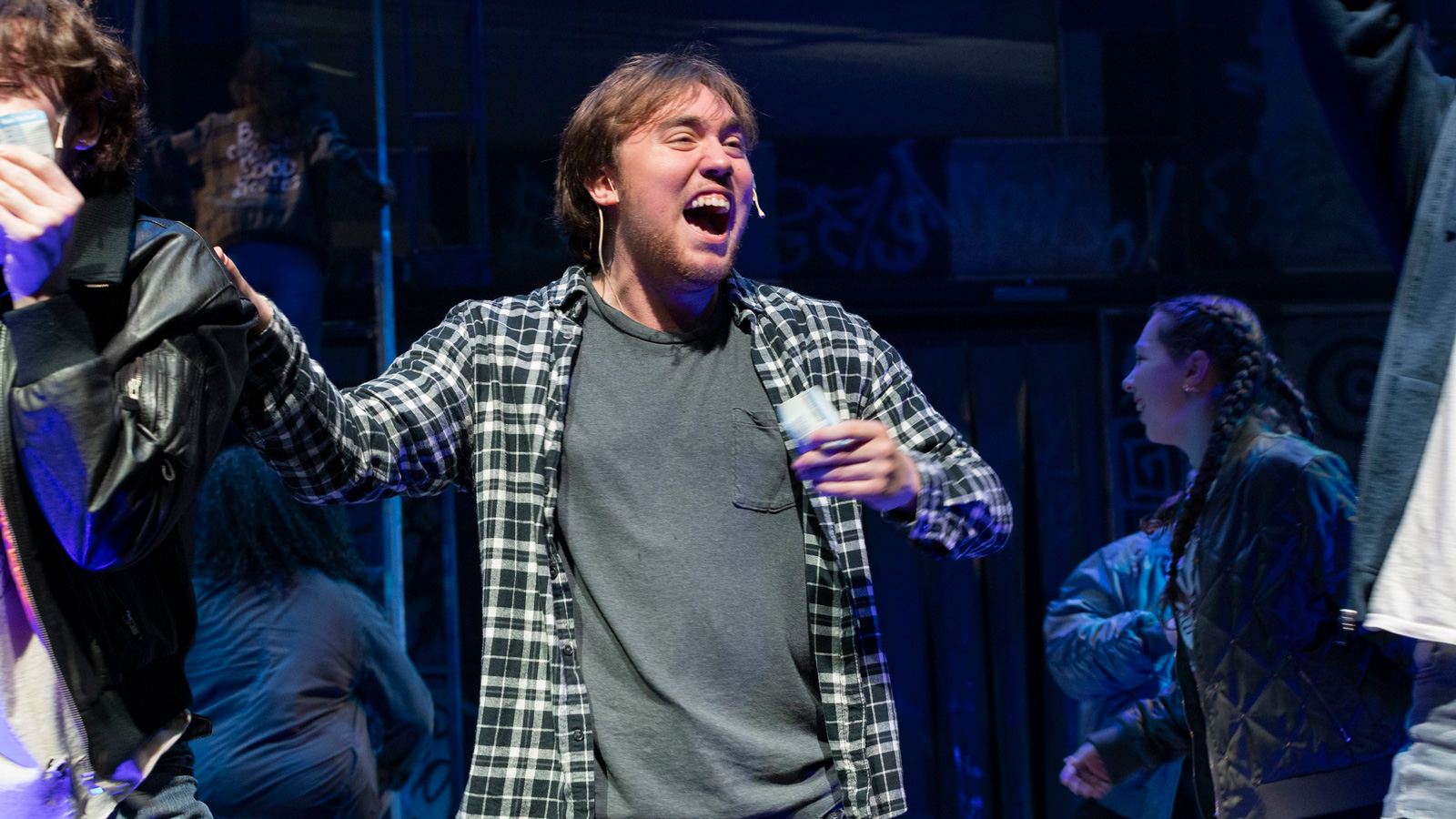 Wilson Seltzer during the production of "American Idiot" 