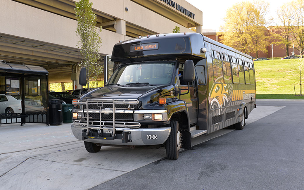 Shuttle Bus at union garage