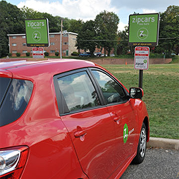 Photo of a Zip Car
