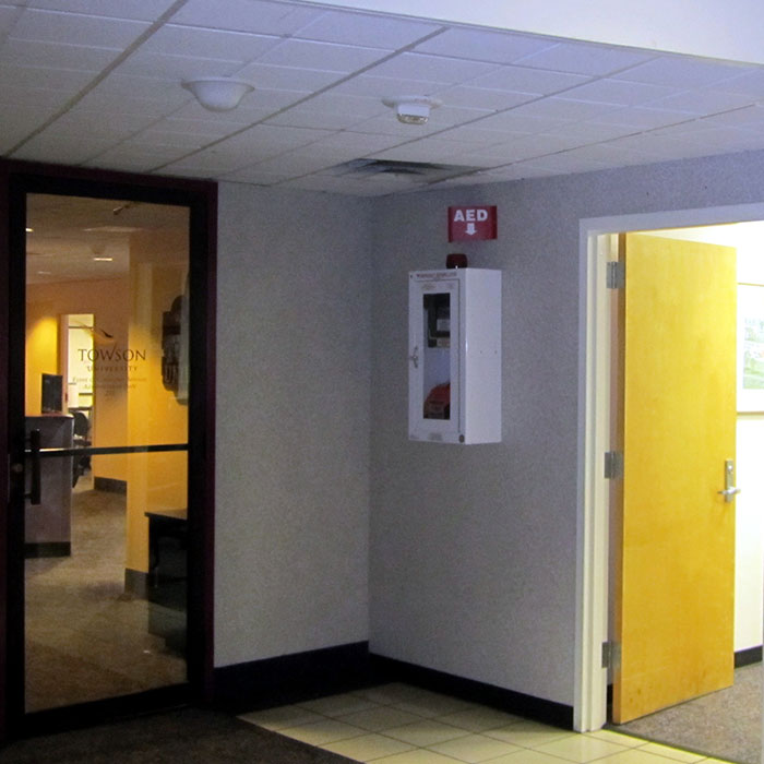 Information desk, 2nd floor near room 211