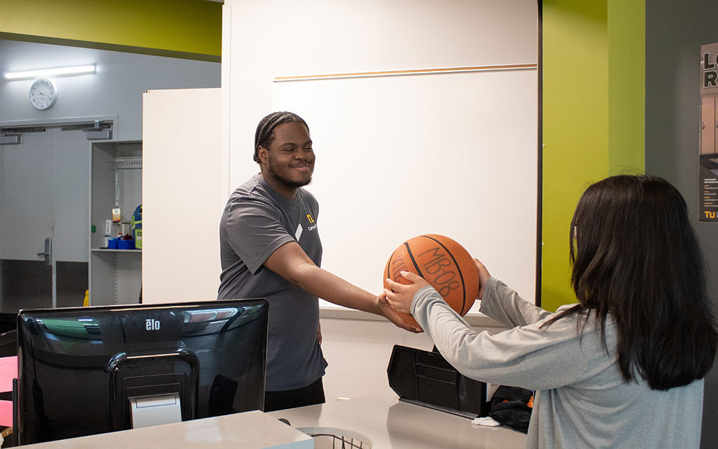 Equipment Rental in Burdick Hall