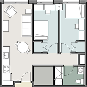 2 Bedroom